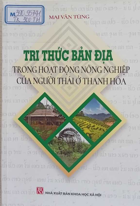 Tri thức bản địa trong hoạt động nông nghiệp của người Thái ở Thanh Hóa